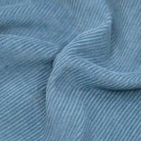 Remnant - 50cm - Fine Cotton Corduroy - Canal