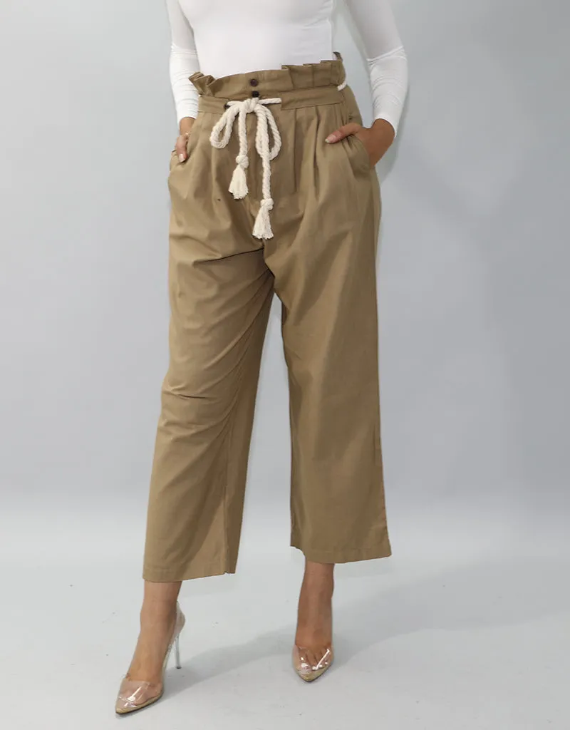 Rope Linen Pants