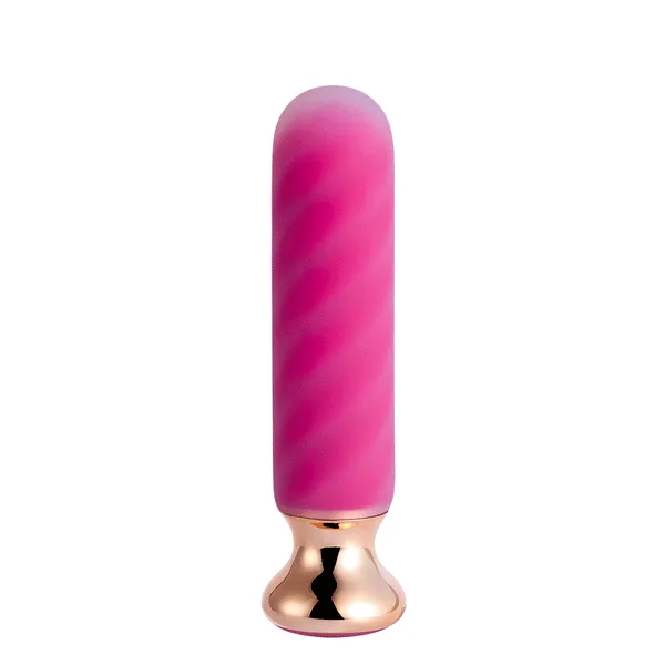 Rose Twister Hands-Free Remote Control Vibrating Anal Plug