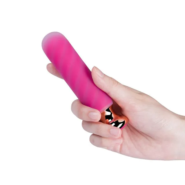 Rose Twister Hands-Free Remote Control Vibrating Anal Plug