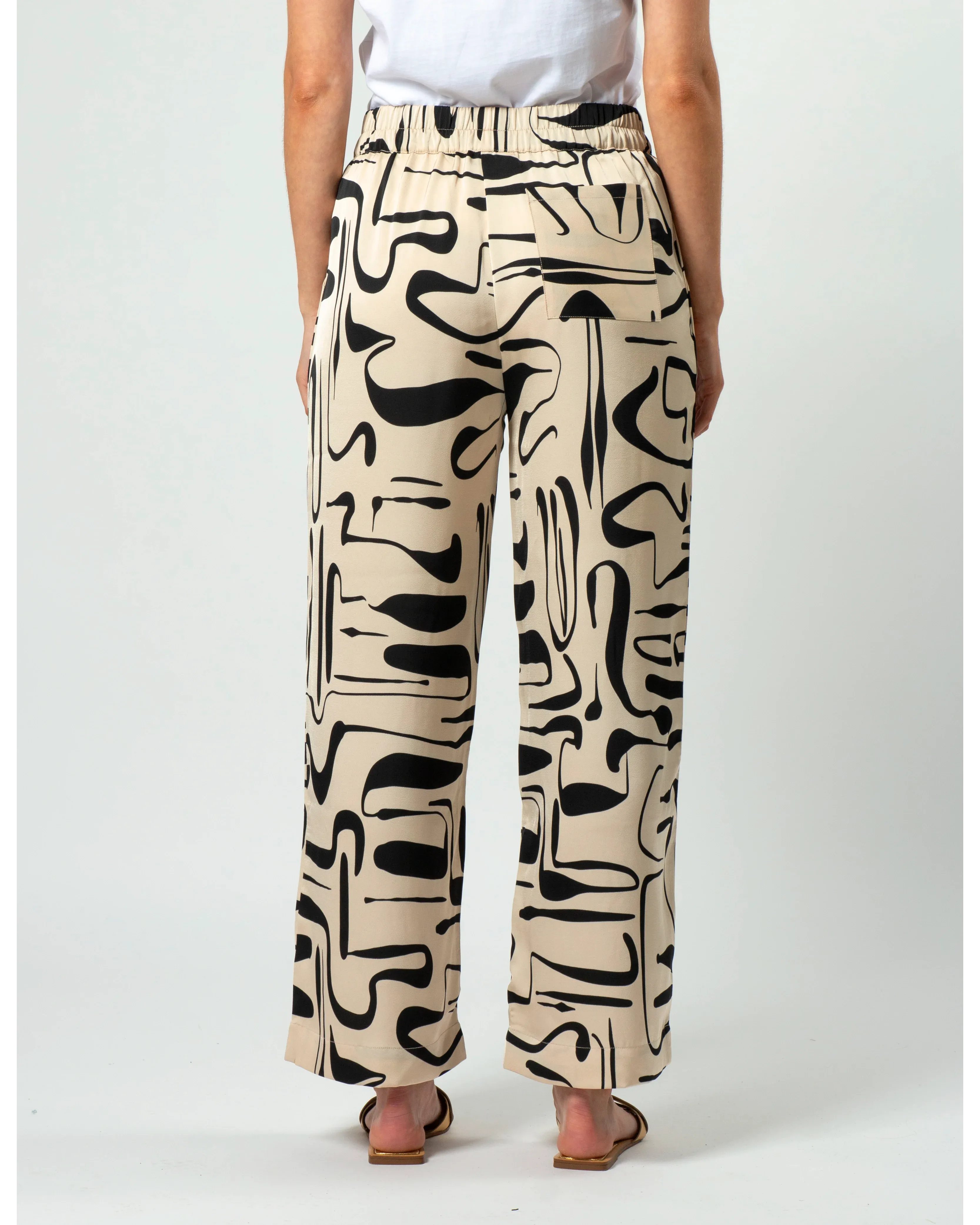 Ruth Pants - Painterly Geo