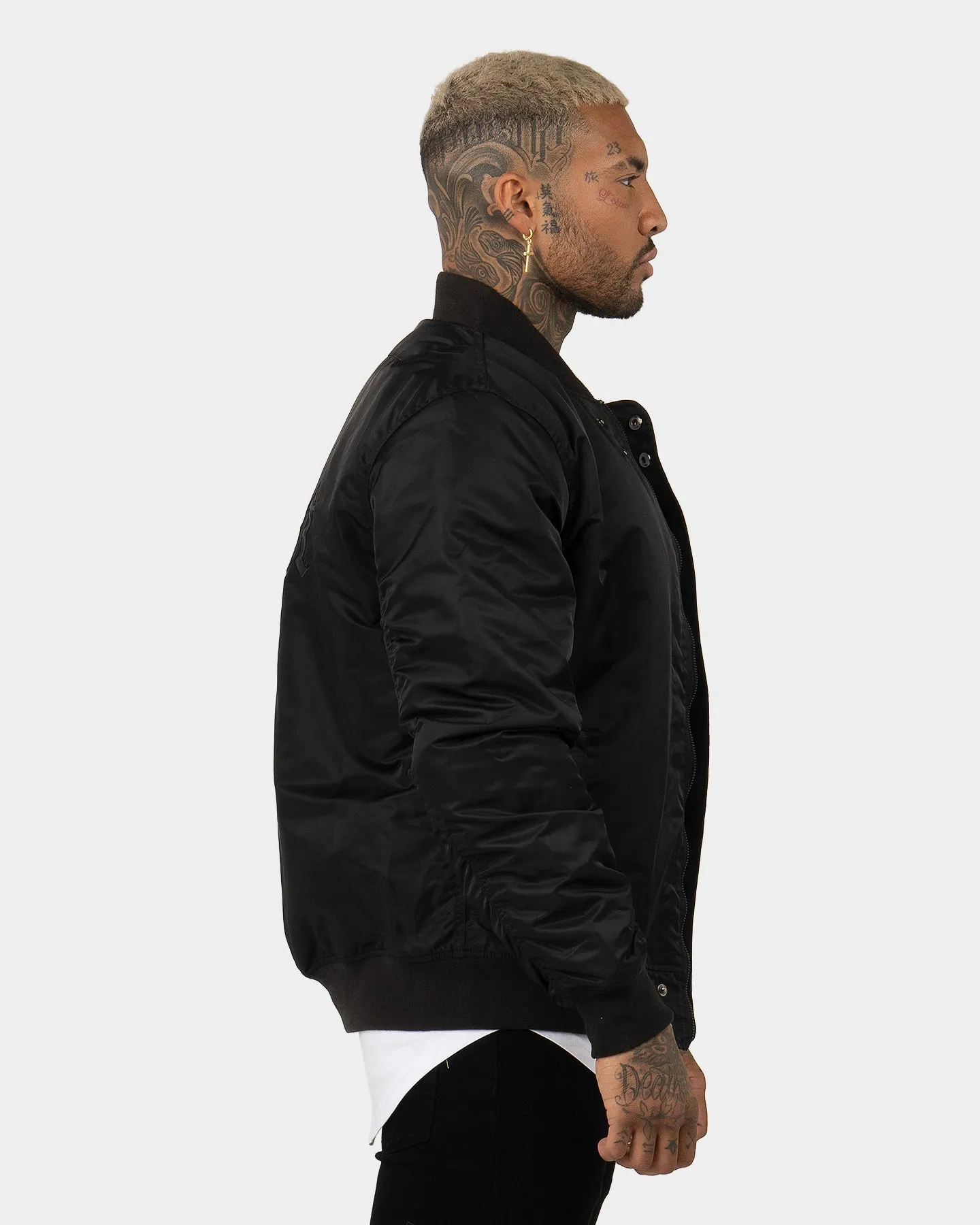 Saint Morta Cambronne Bomber Jacket Black/Black