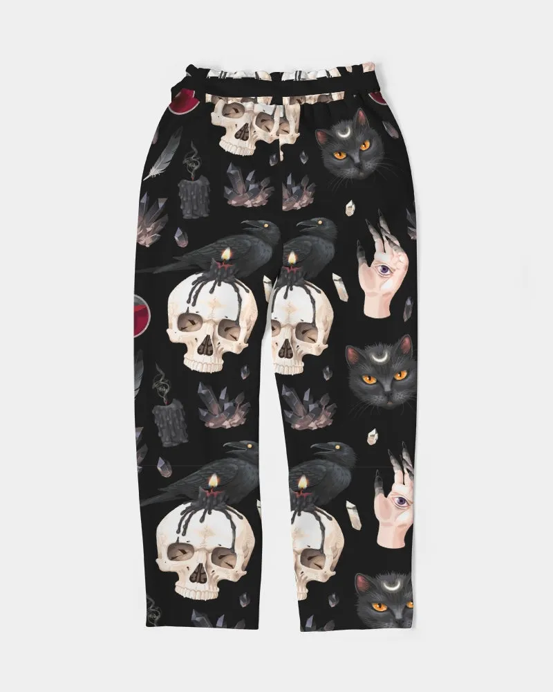 Salem Women's Belted Tapered Black Pants