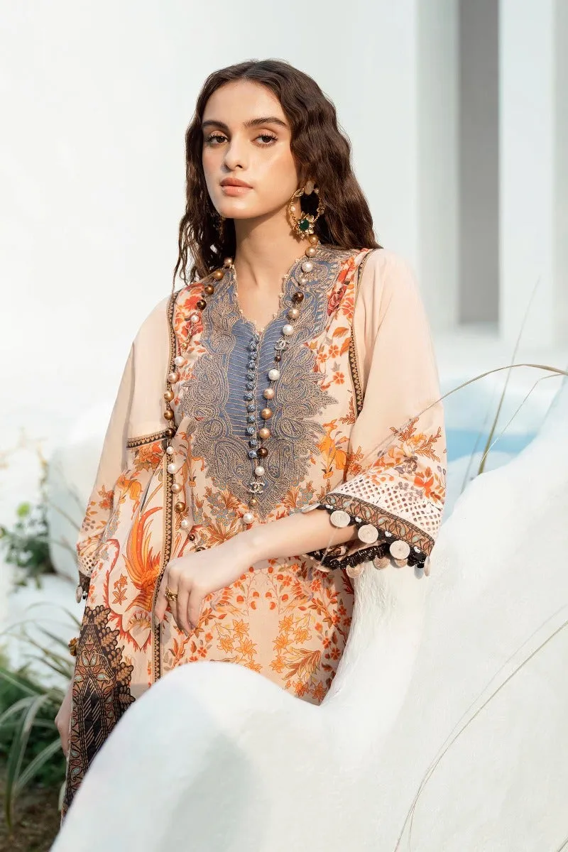 Sana Safinaz Muzlin Spring Lawn Collection 2023 – M231-028B-CI
