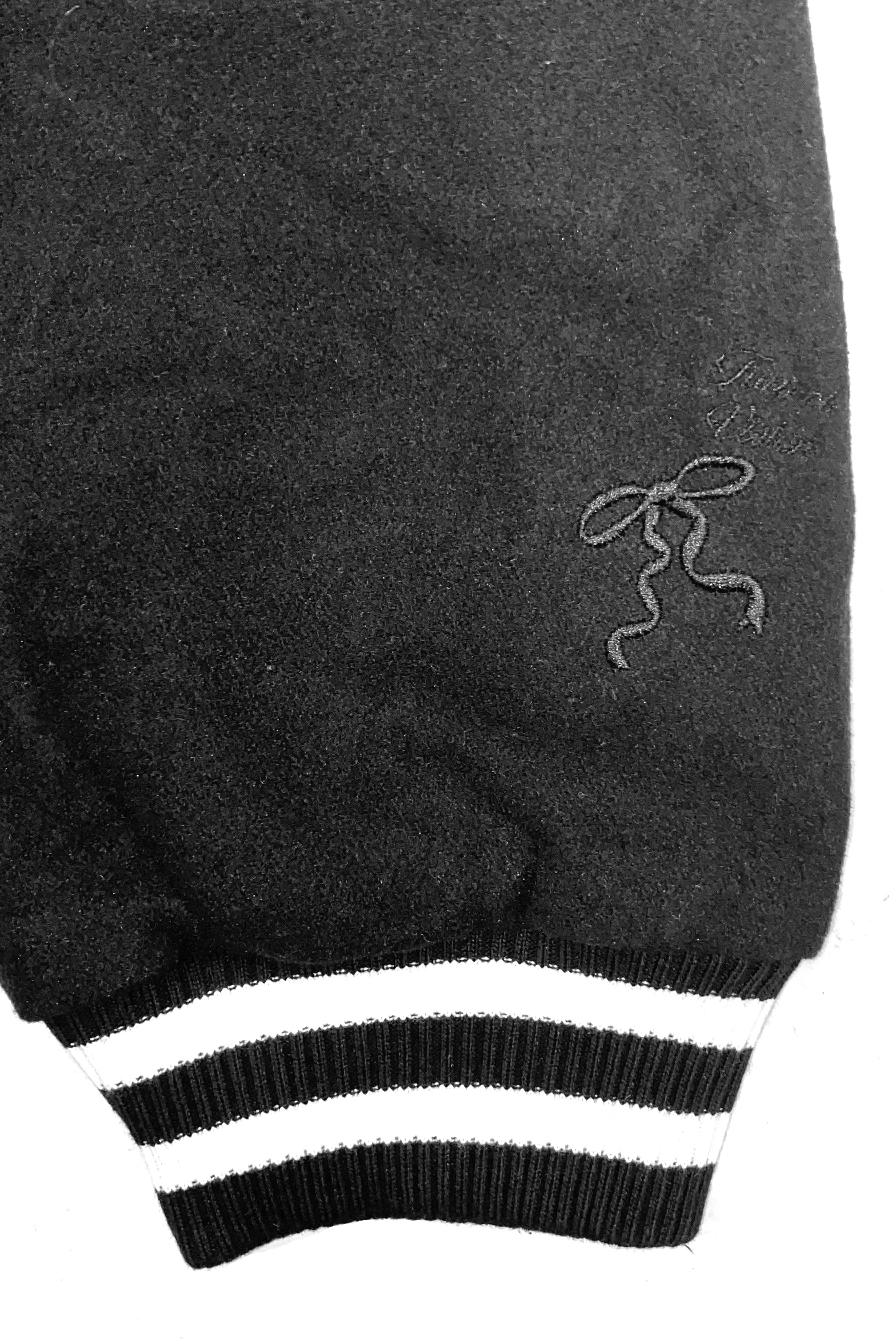Scout Black & White Sailor Varsity Jacket