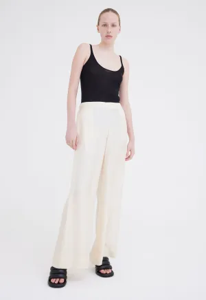 Seta Silk Pant in Cloth Cream