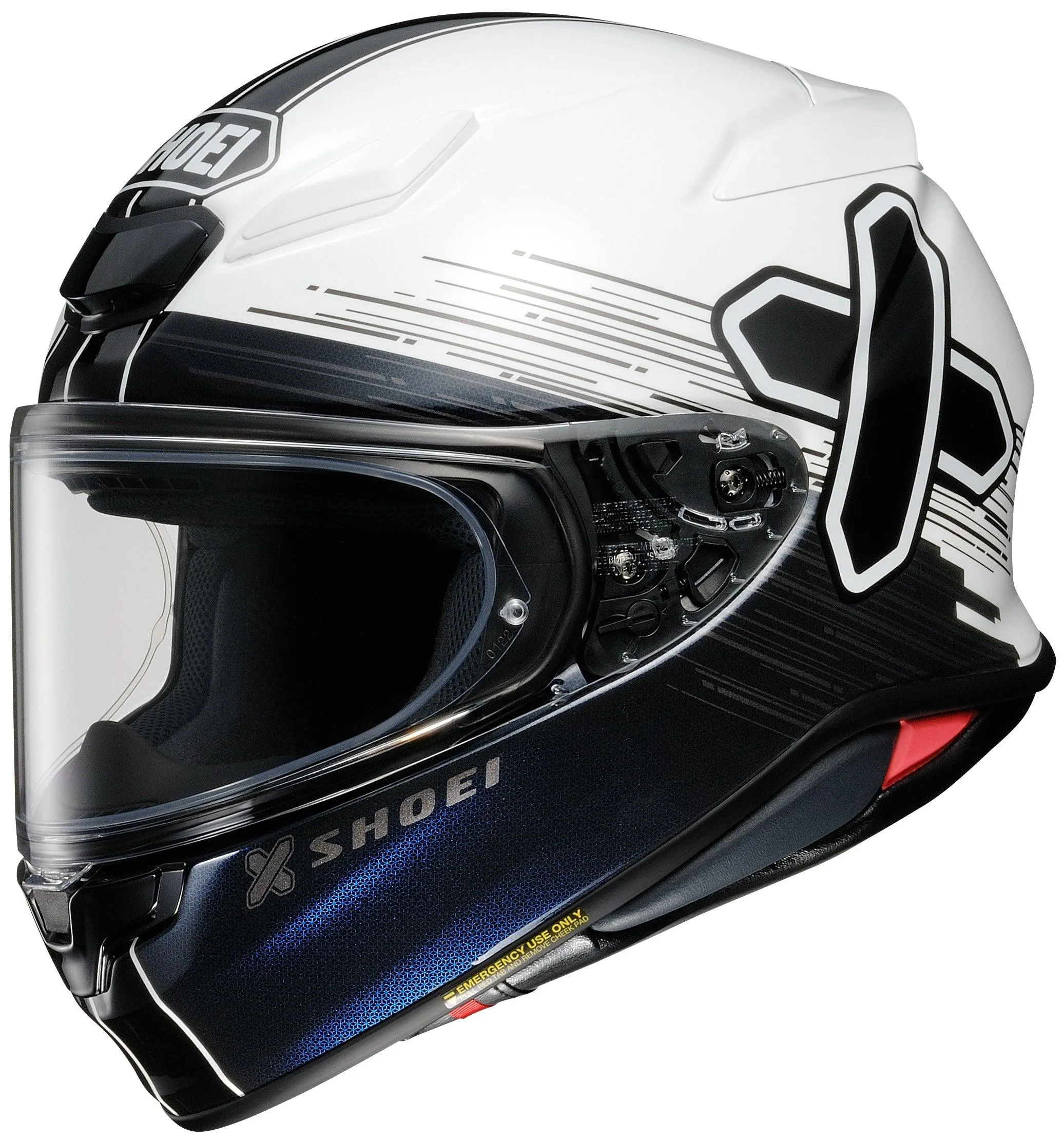 Shoei RF-1400 Ideograph Helmet - TC-6 White/Black