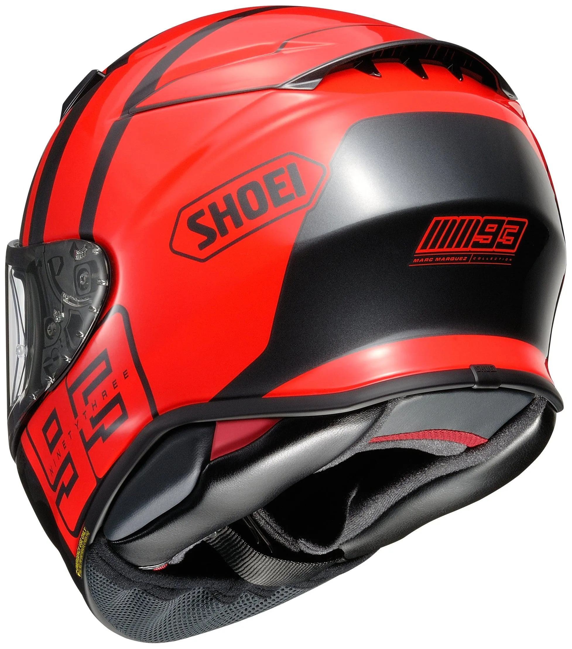 Shoei RF-1400 MM93 Collection Track Helmet - TC-1 Red/Black