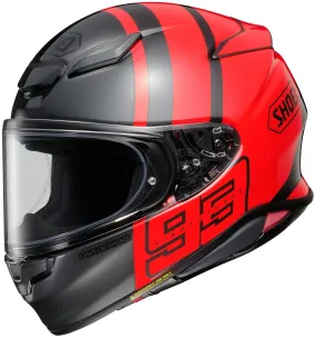 Shoei RF-1400 MM93 Collection Track Helmet - TC-1 Red/Black