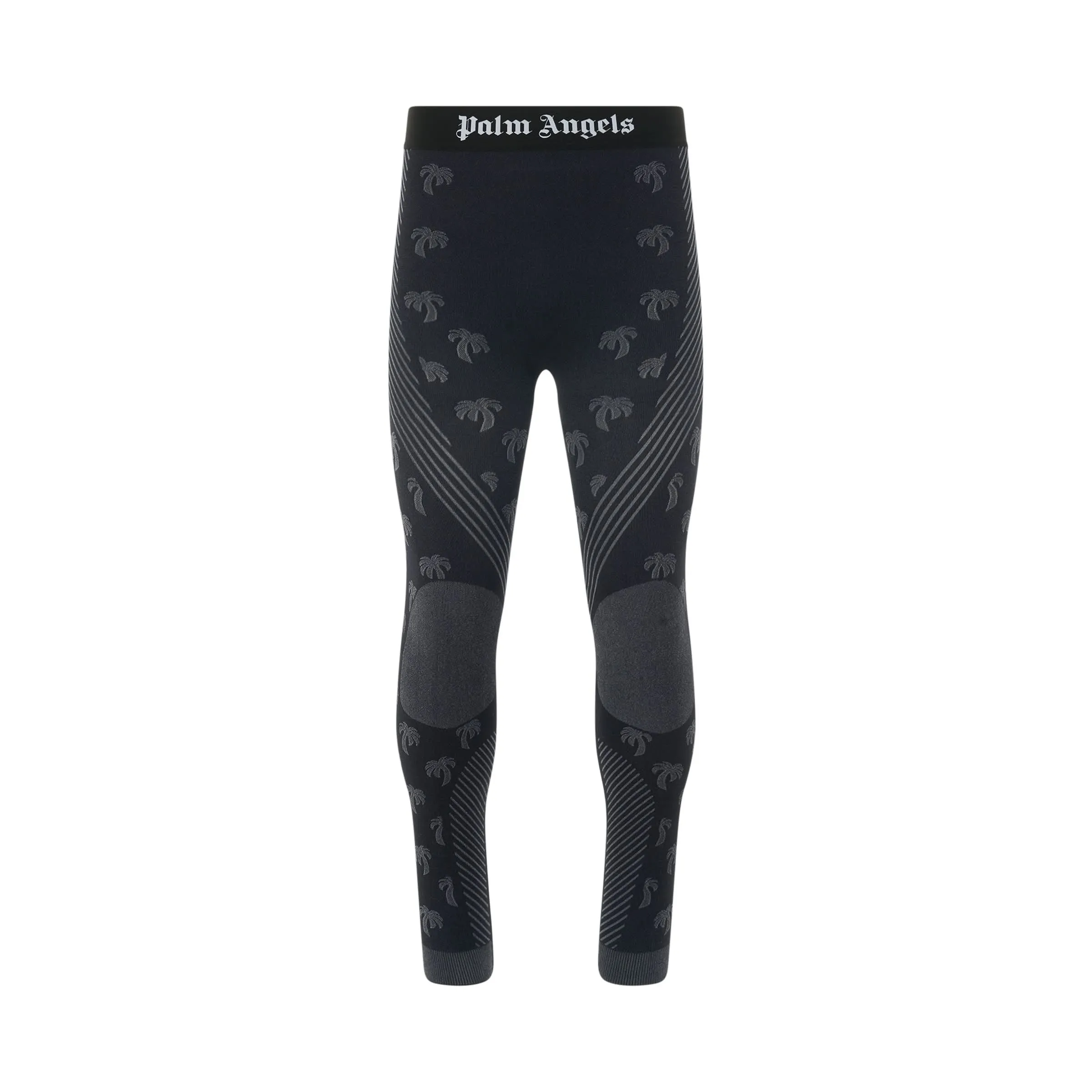 Ski Base Layer Bottom in Black/White