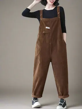 Soft Corduroy Jumpsuit