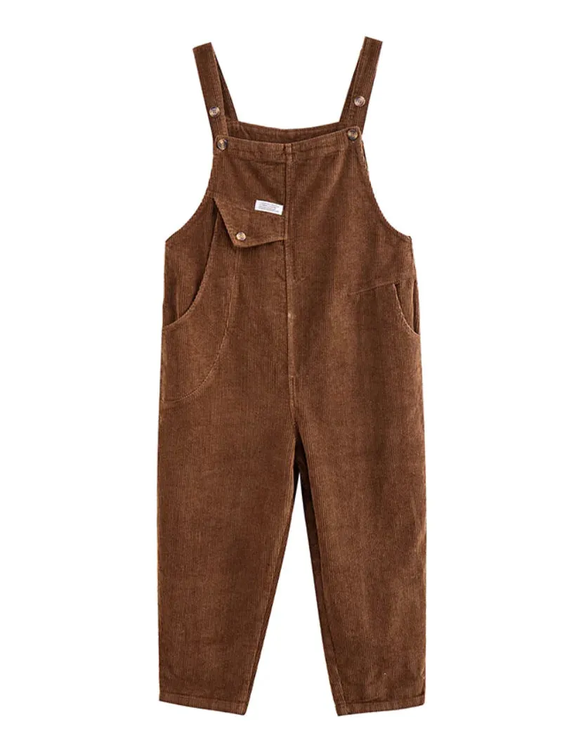 Soft Corduroy Jumpsuit