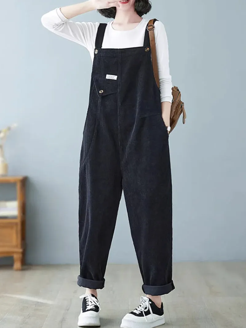 Soft Corduroy Jumpsuit
