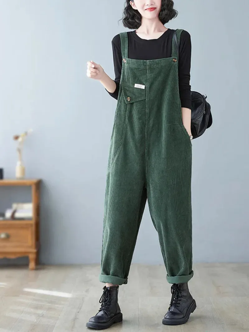 Soft Corduroy Jumpsuit