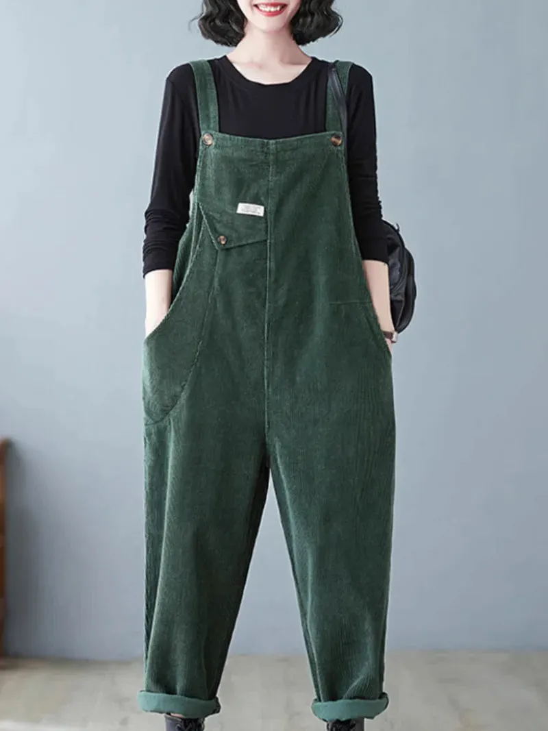Soft Corduroy Jumpsuit