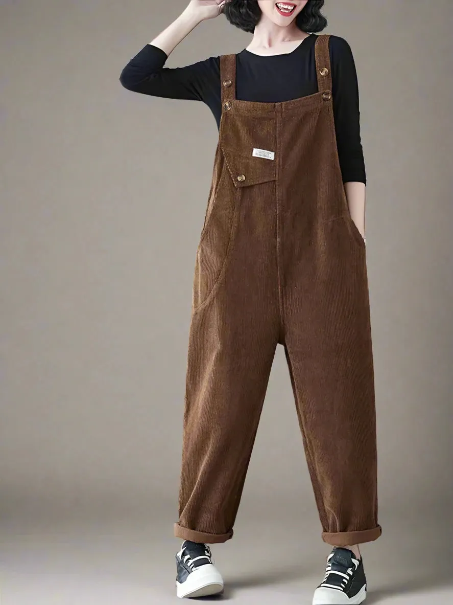 Soft Corduroy Jumpsuit