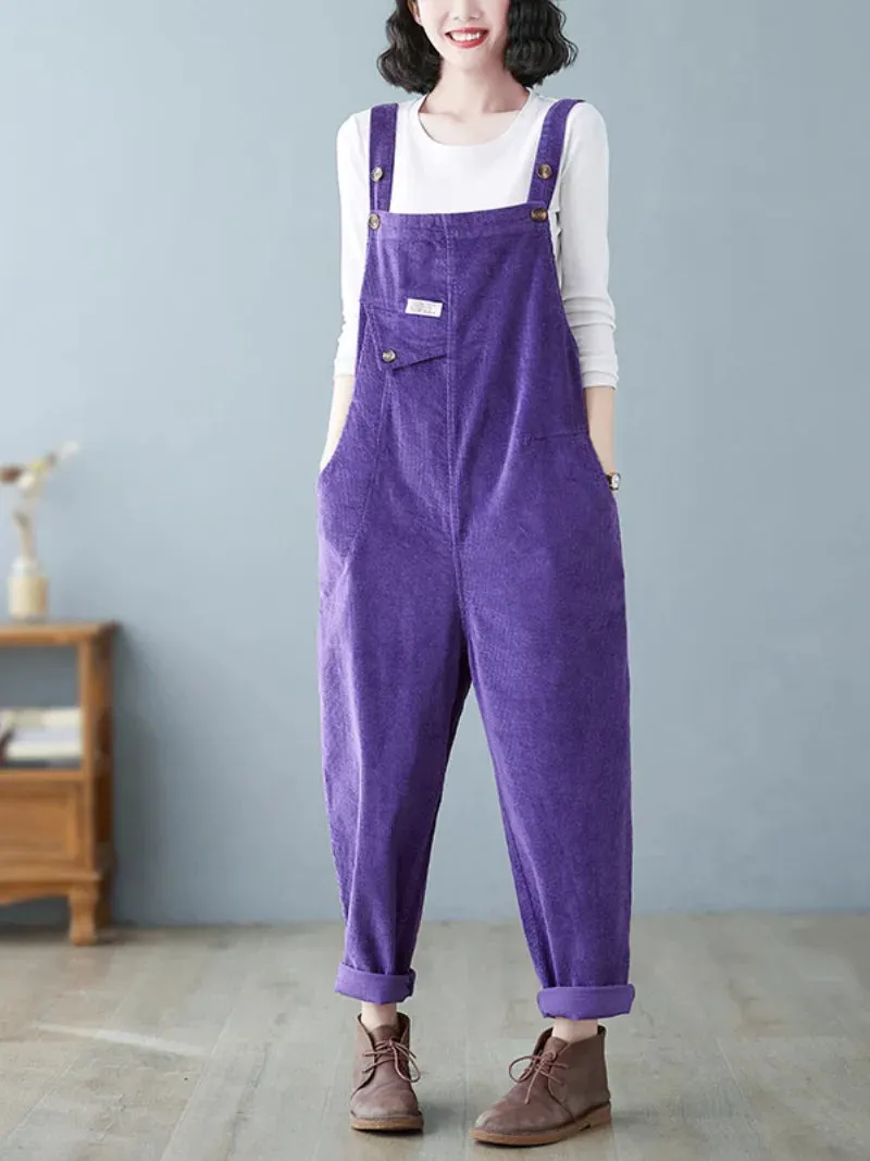 Soft Corduroy Jumpsuit