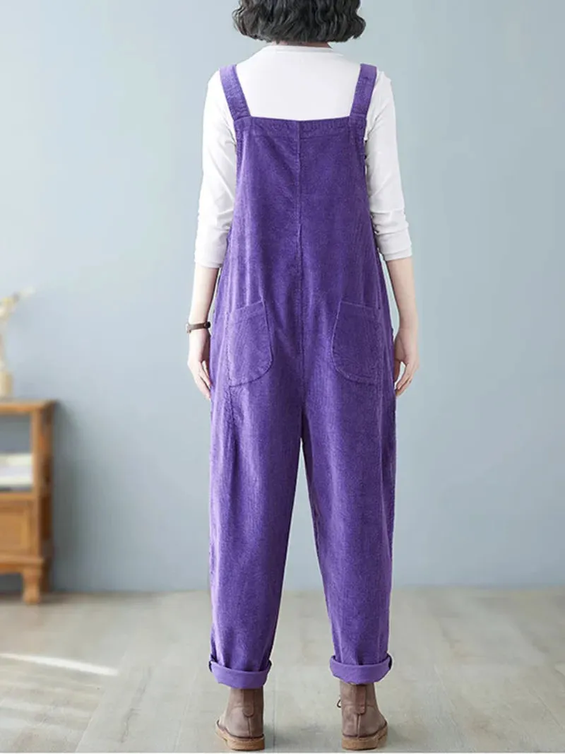 Soft Corduroy Jumpsuit
