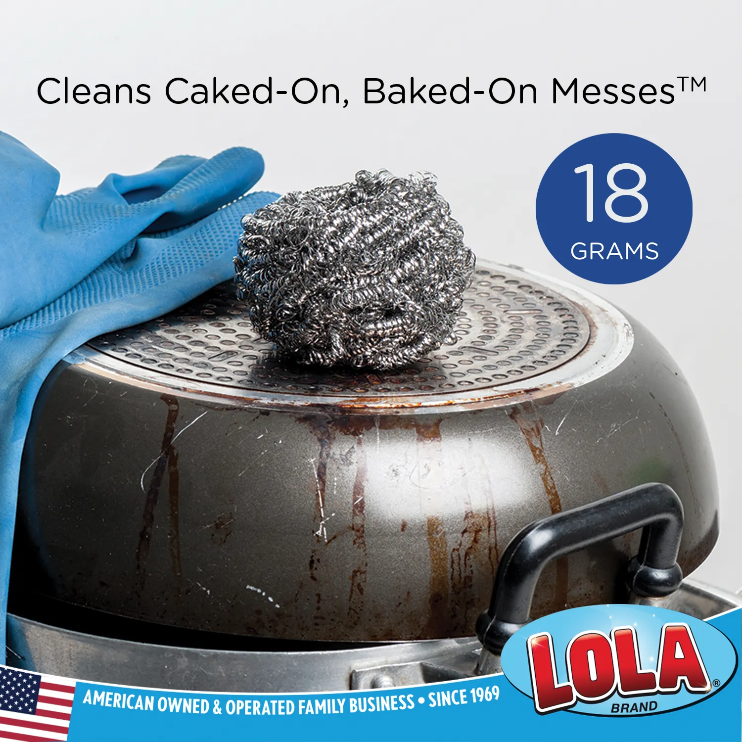 Stainless Steel Scourers - 2 pack