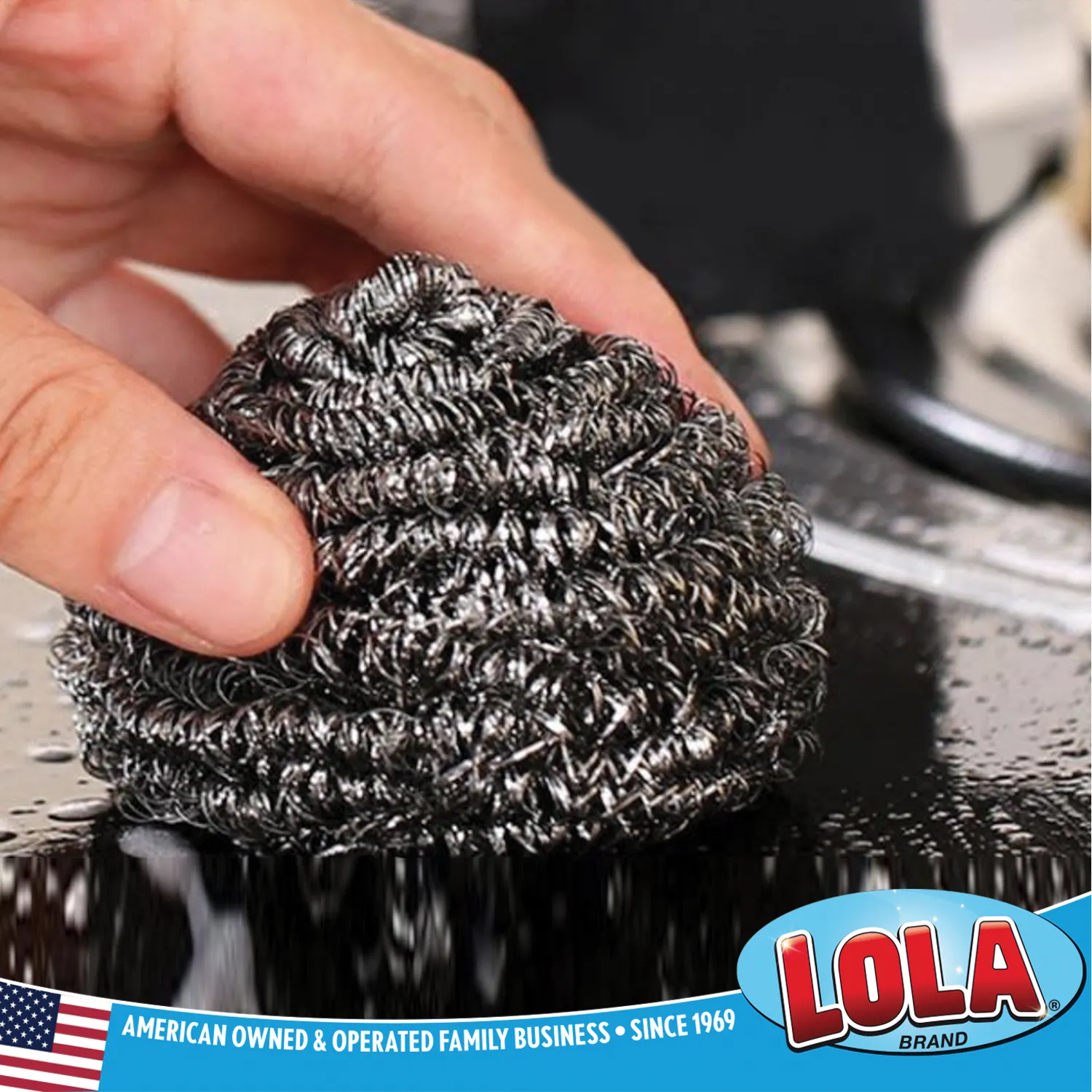 Stainless Steel Scourers - 2 pack