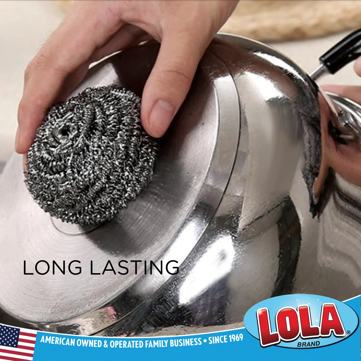Stainless Steel Scourers - 288 pack