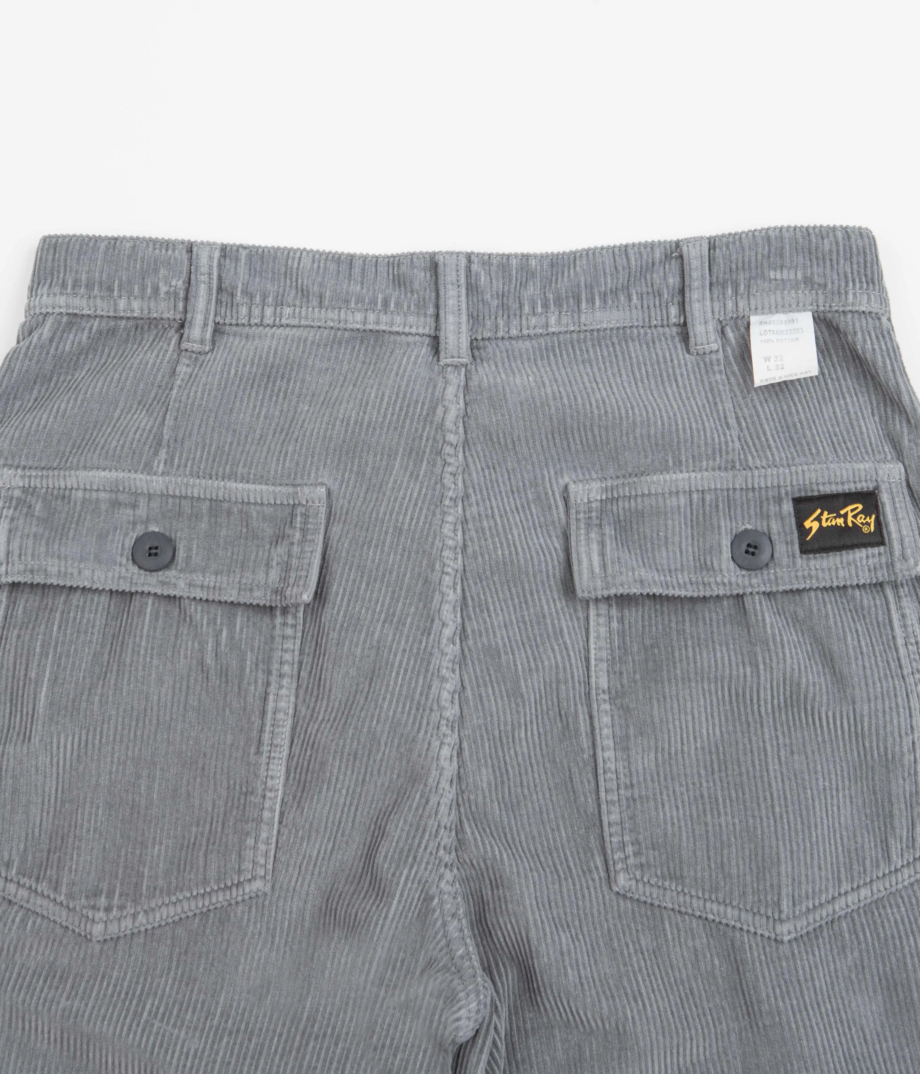 Stan Ray Fat Pants - Battle Grey Cord