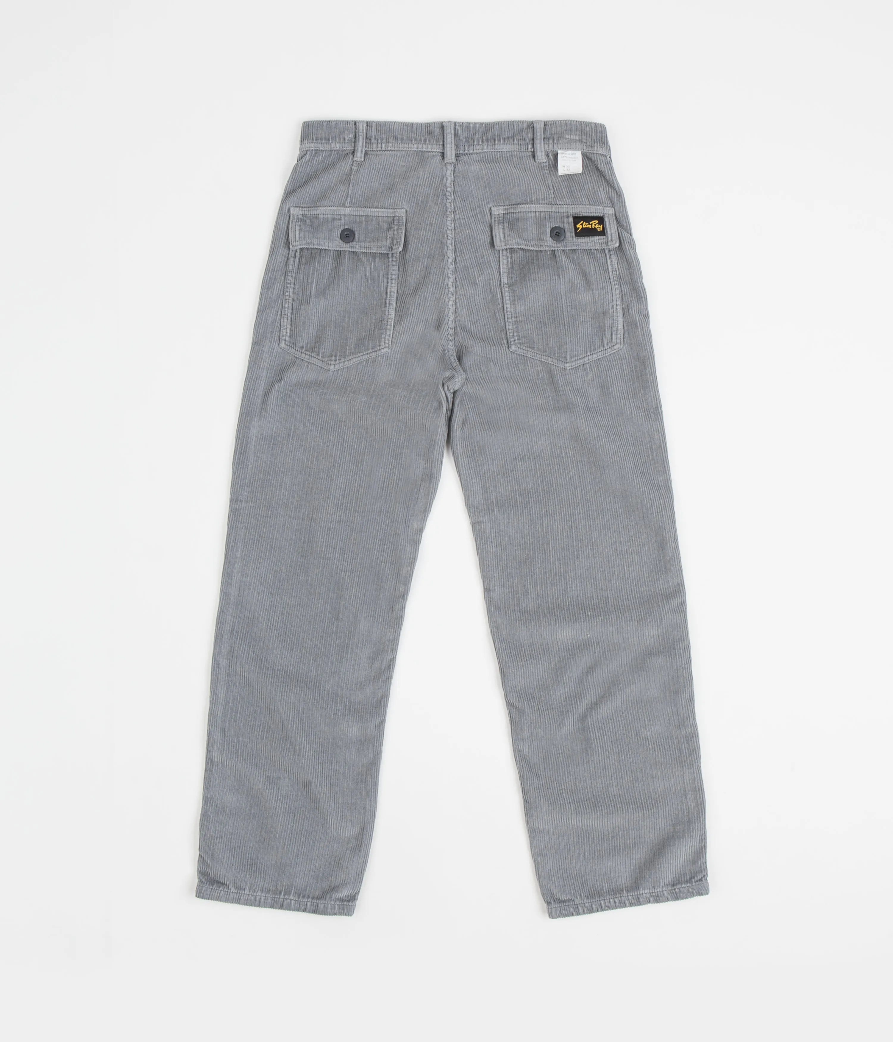 Stan Ray Fat Pants - Battle Grey Cord