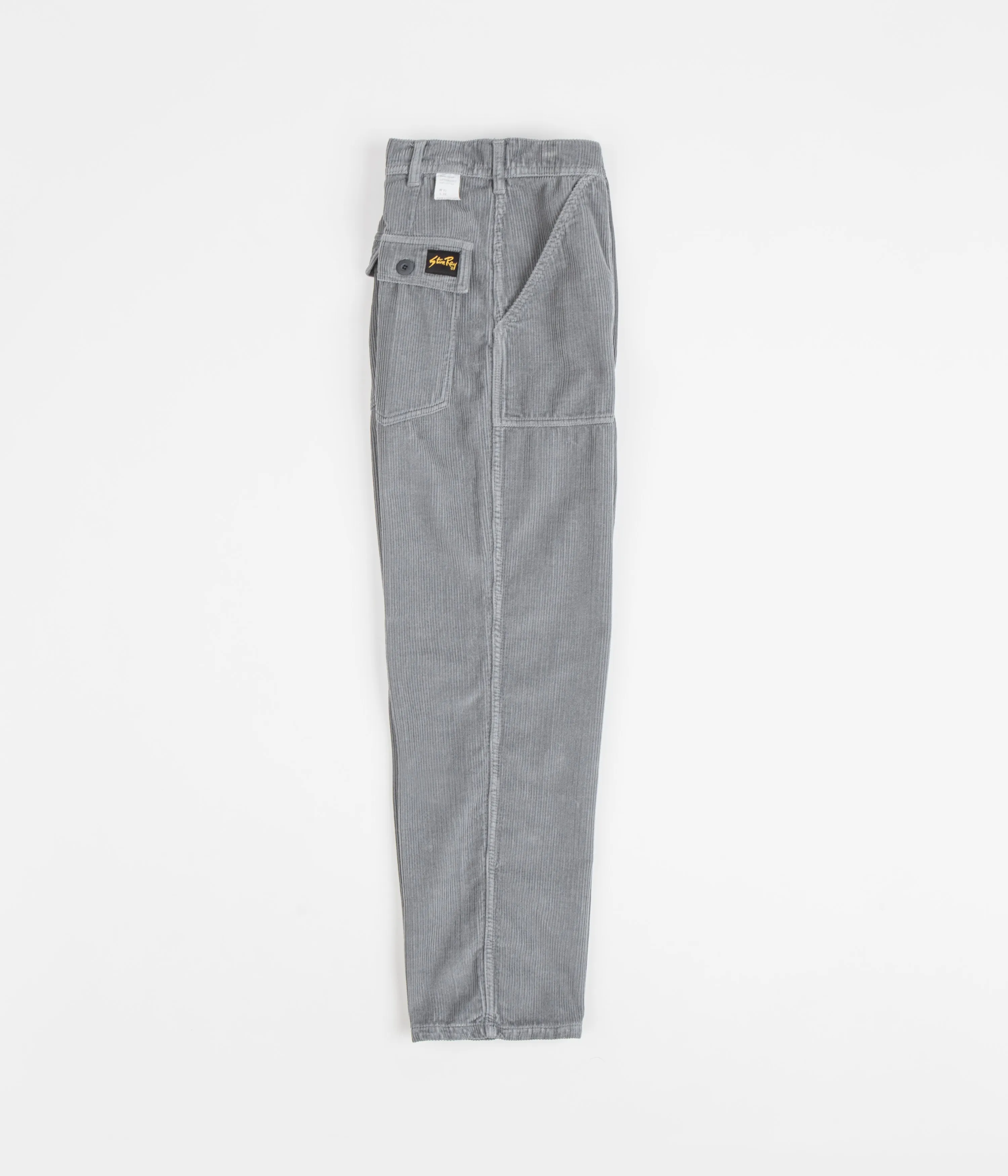 Stan Ray Fat Pants - Battle Grey Cord
