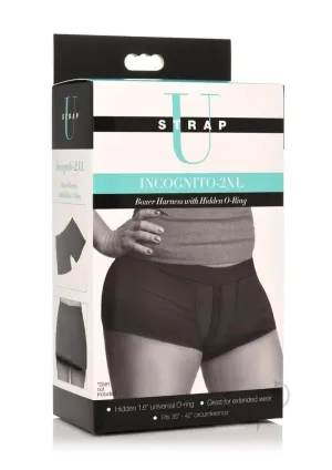 Strap U Incognito Boxer Harness 2xl Blk