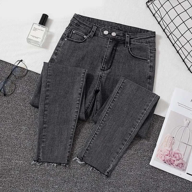 Stretch Bottoms Skinny Pants For Women Trouser Denim Pants Women Jeans