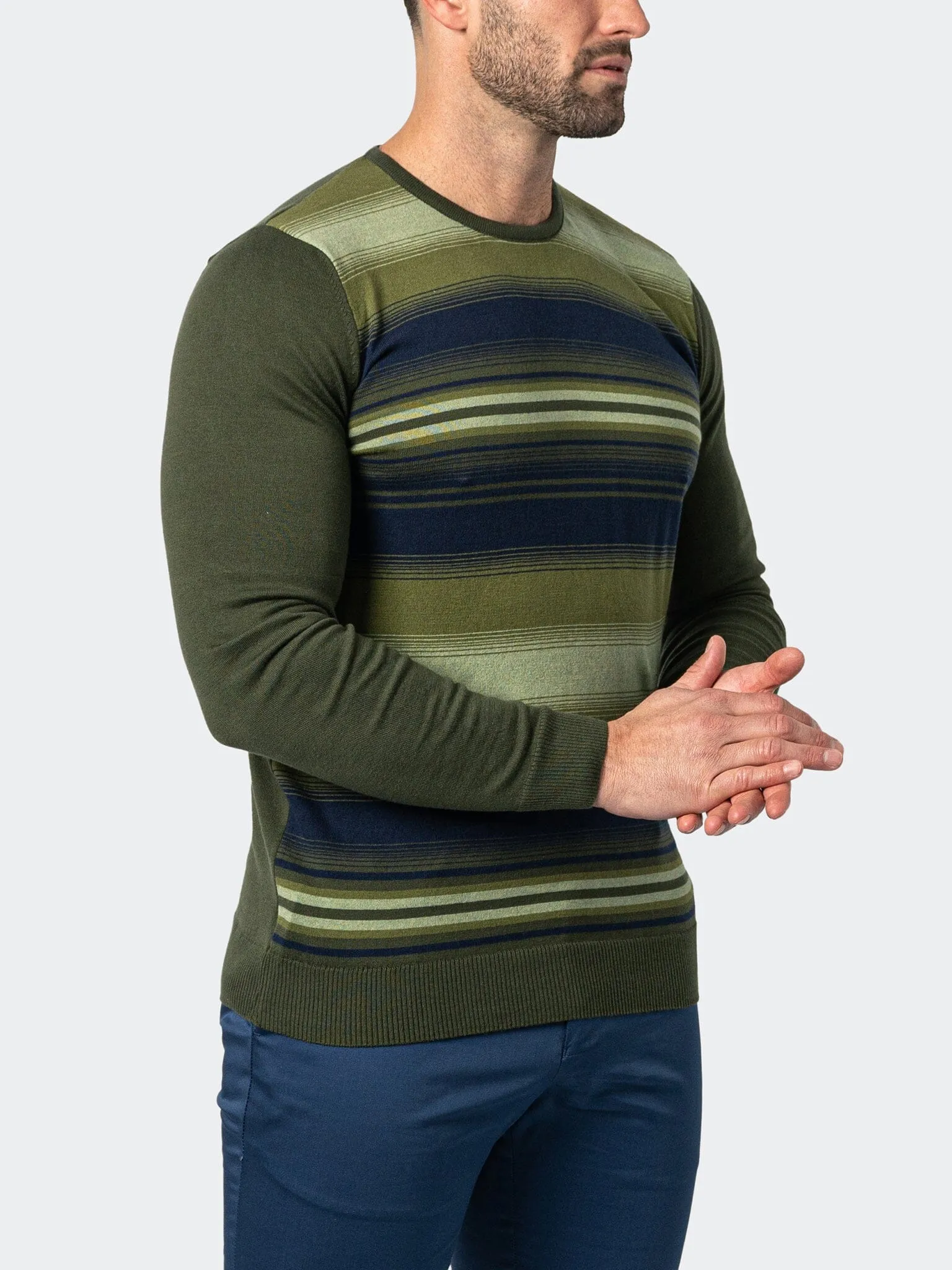Sweater CrewMirage Green