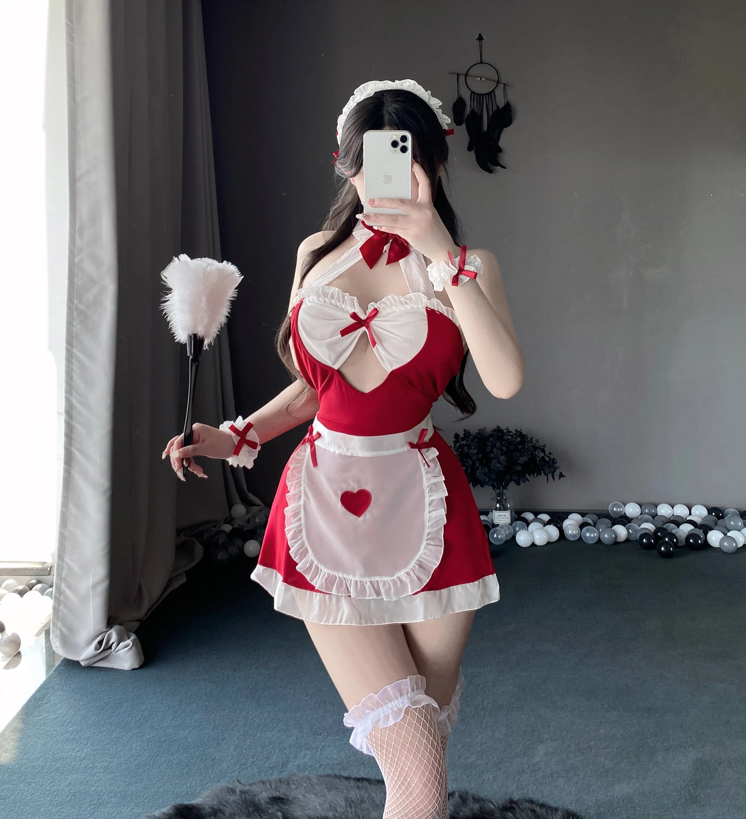 T-2673  Uniform temptation free maid set