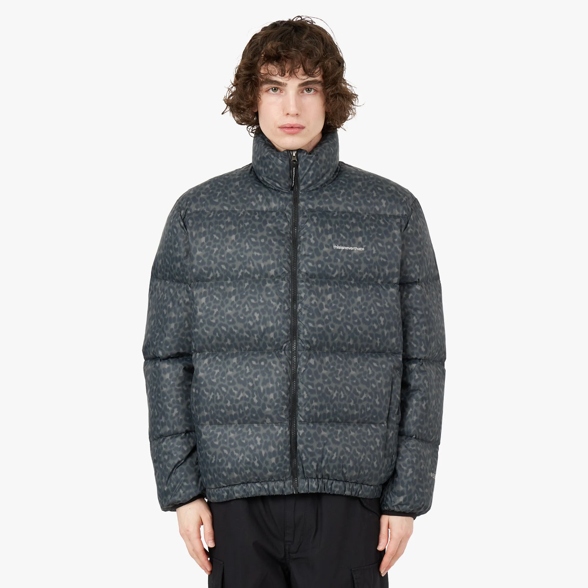 thisisneverthat PERTEX T Down Jacket Brown / Blue
