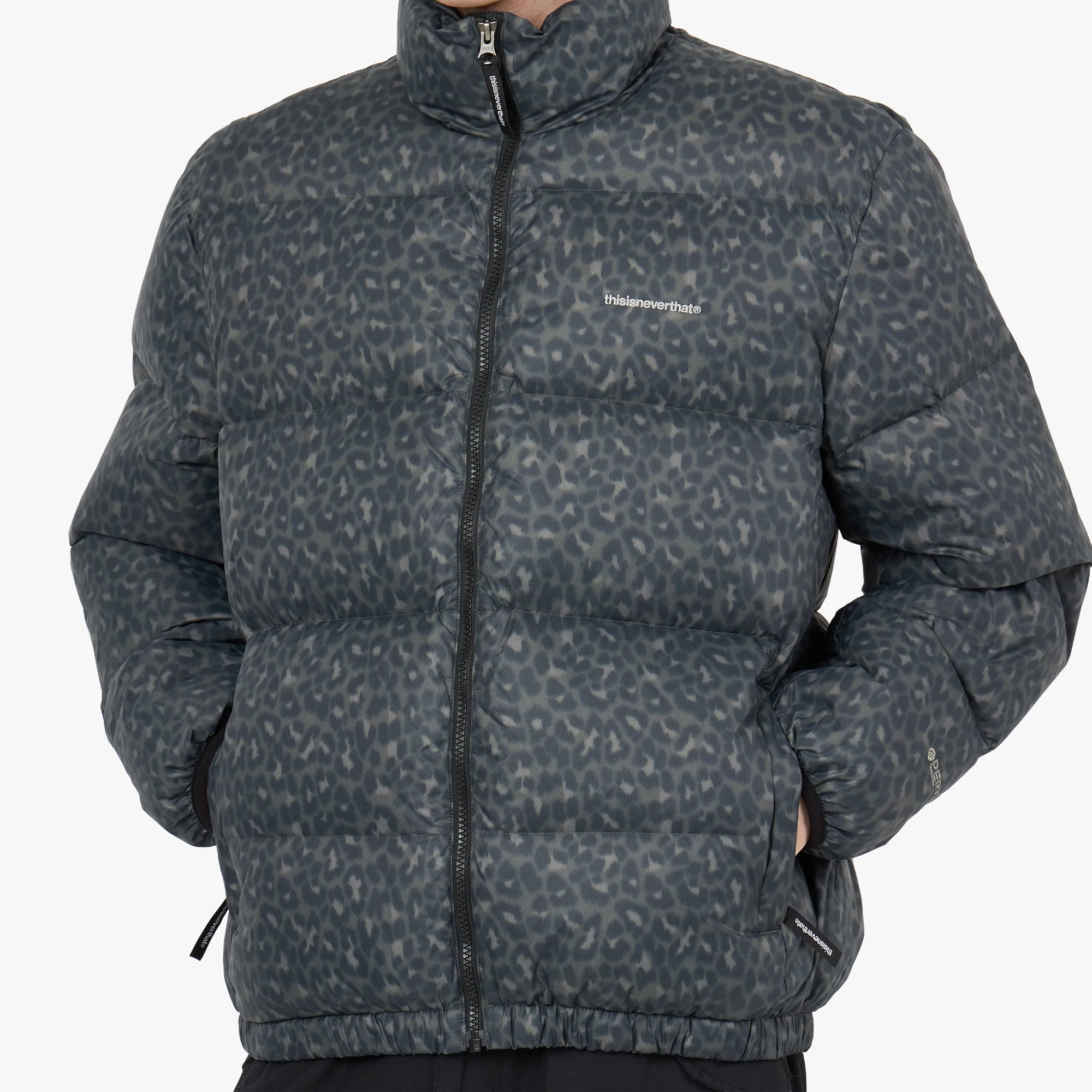 thisisneverthat PERTEX T Down Jacket Brown / Blue