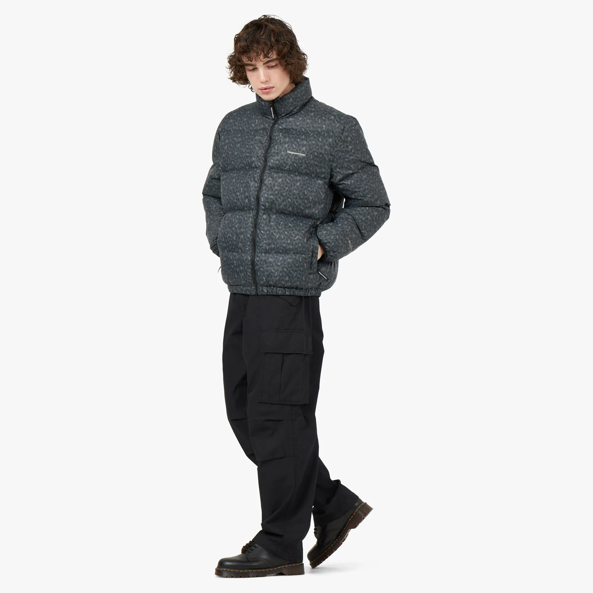 thisisneverthat PERTEX T Down Jacket Brown / Blue
