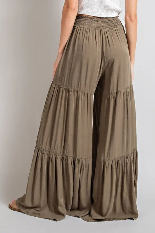 *Tiered Wide Pants