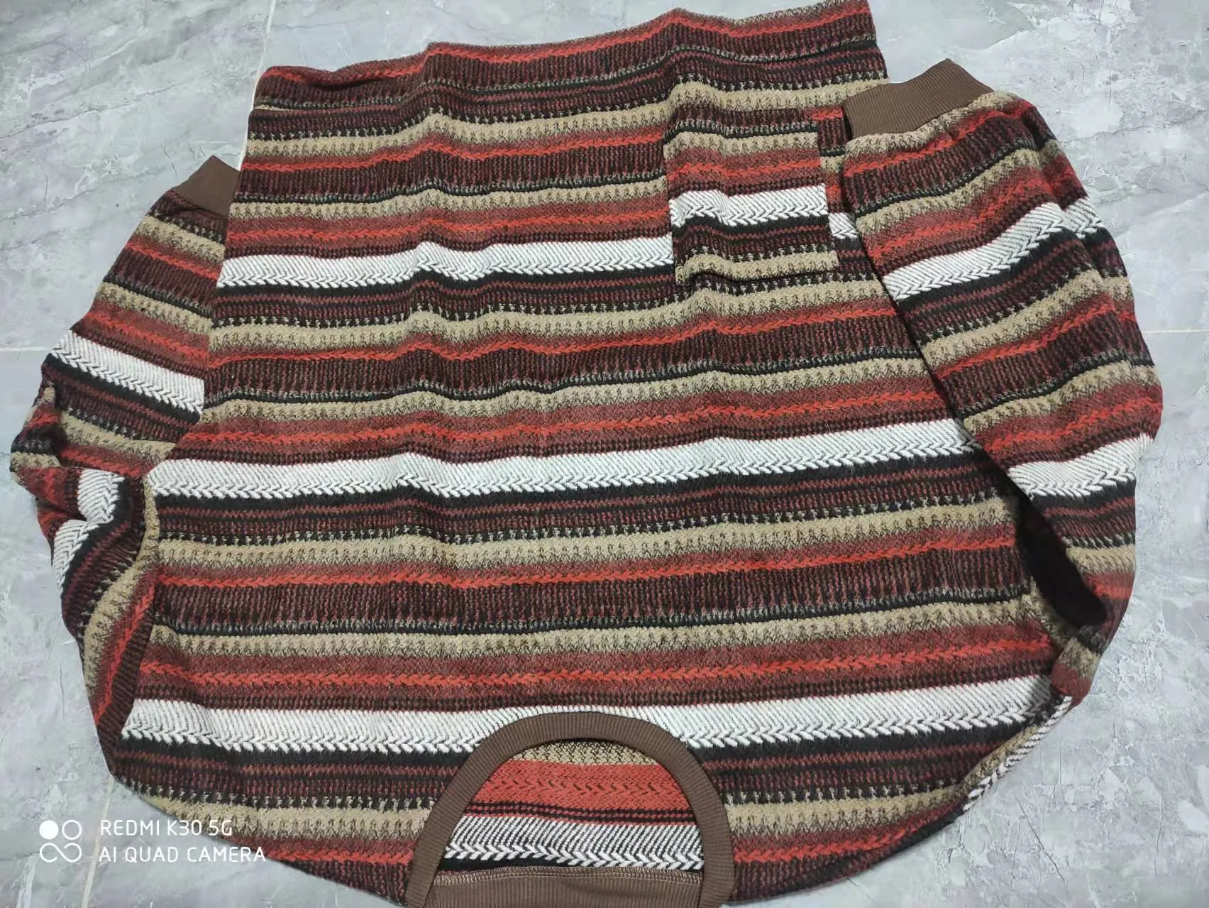 Toleet mens fall fashion  Retro Lazy Style Autumn and Winter plus Size 80's Striped Sweater Women's and Men's