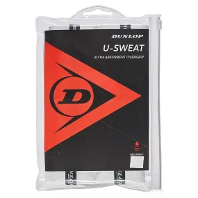 U Sweat 12 Pack Tennis Overgrip White