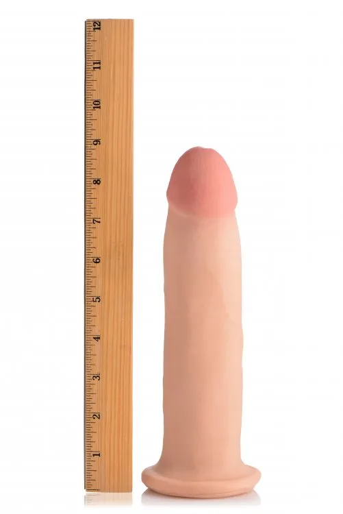 Usa Cocks 9in Ameriskin Dildo W-o Balls Light
