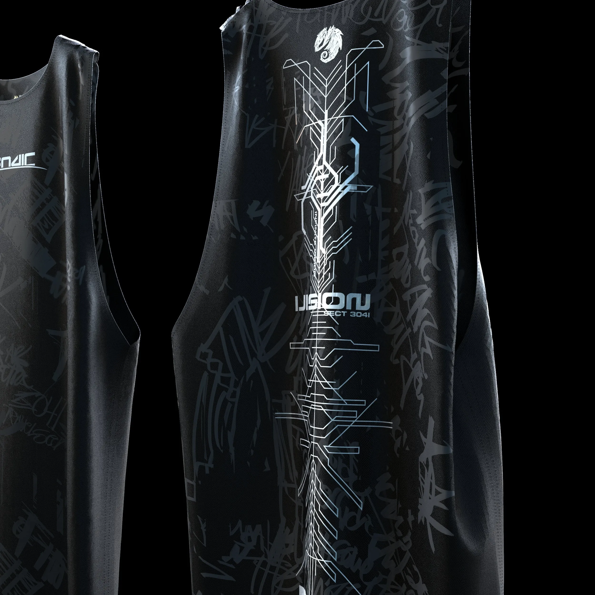 VISION sleeveless ( Fusion Cloth )