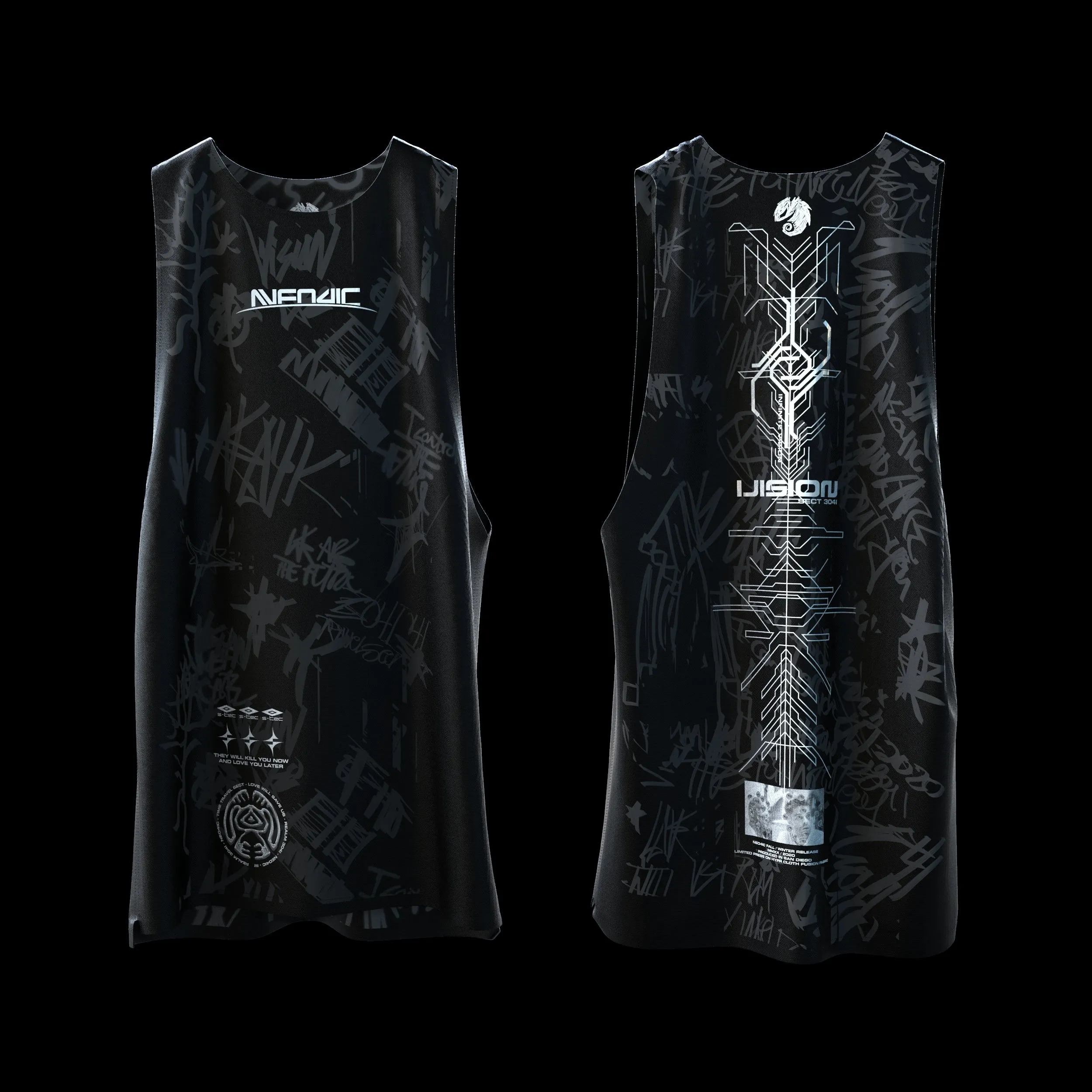 VISION sleeveless ( Fusion Cloth )