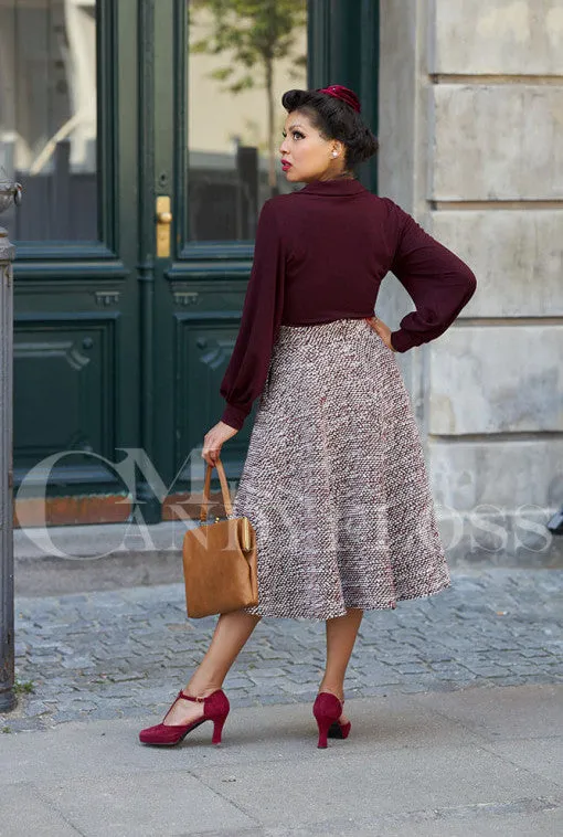 Wanda-Bo Stretch top with bishop sleeves by Miss Candyfloss