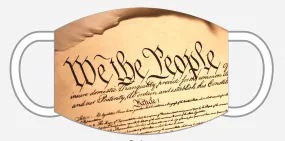 We The People - Constitution Cloth Face Mask