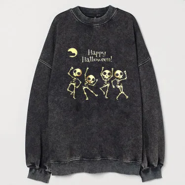 Wenkouban 90s fashion men Popular Women's round Neck Sweater 3D Printed Casual Long Sleeve Sweater Women's Pullover round Neck Loose