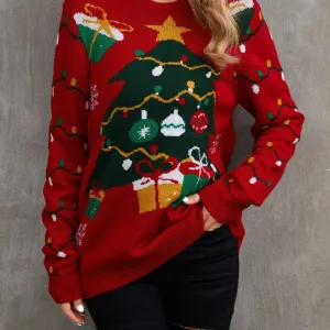 Wenkouban guys in skirts Christmas outfits Sweater SuéterVillapaitaPull-over свитерSweter