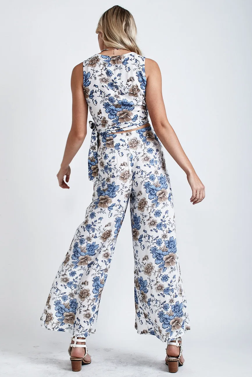 Wild Ocean Split Pants