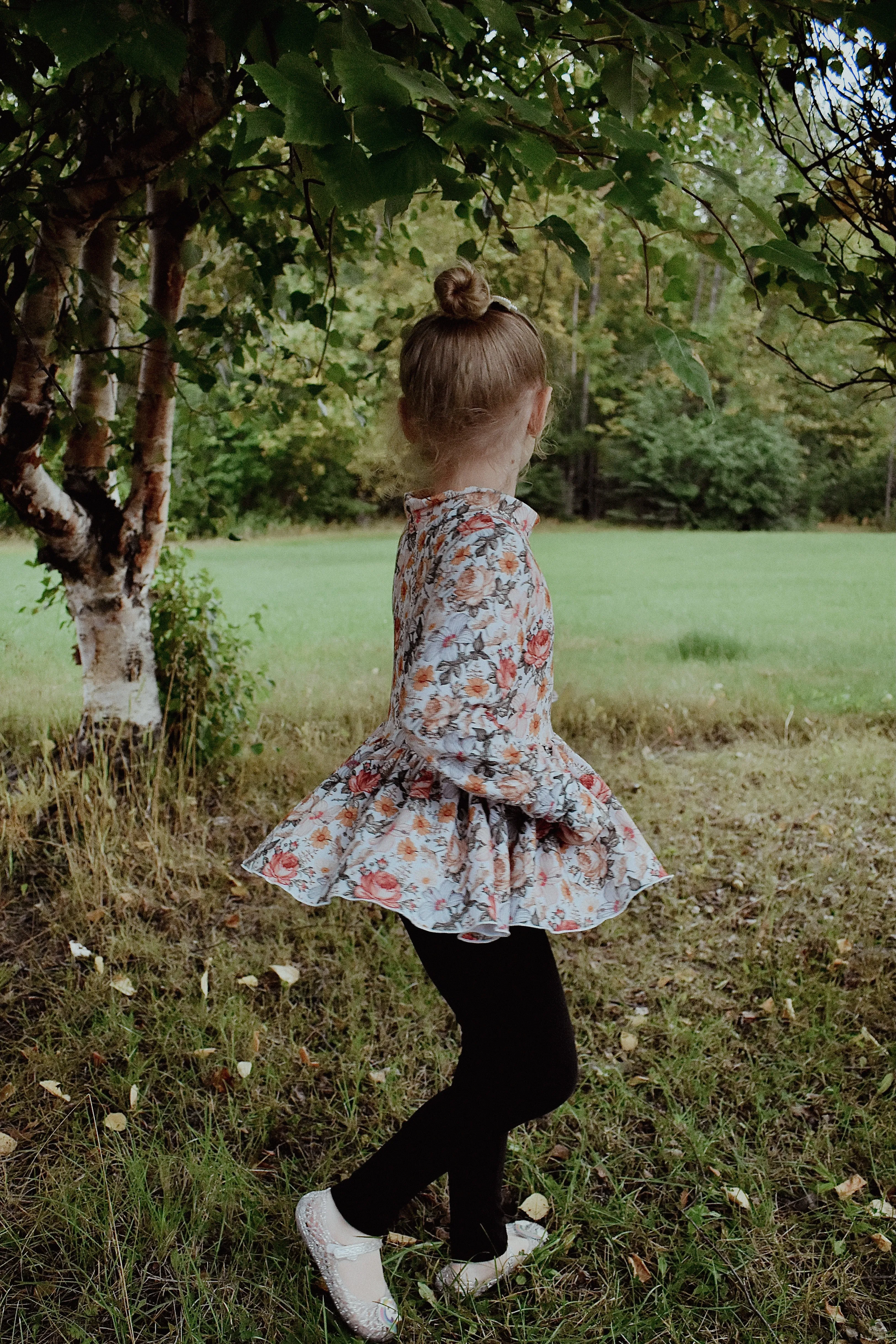 Youth Augusta Peplum Top and Dress Digital Sewing Pattern Sizes NB-16Y